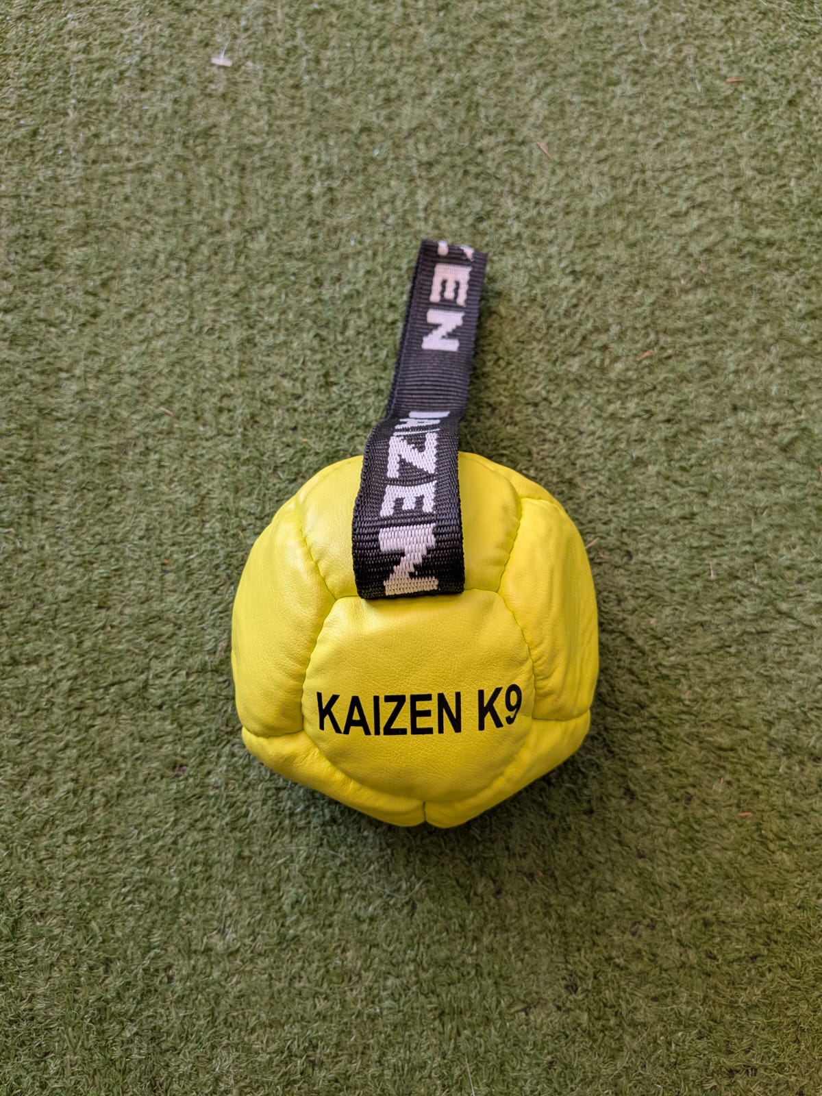Kaizen Soccer ball tug toy