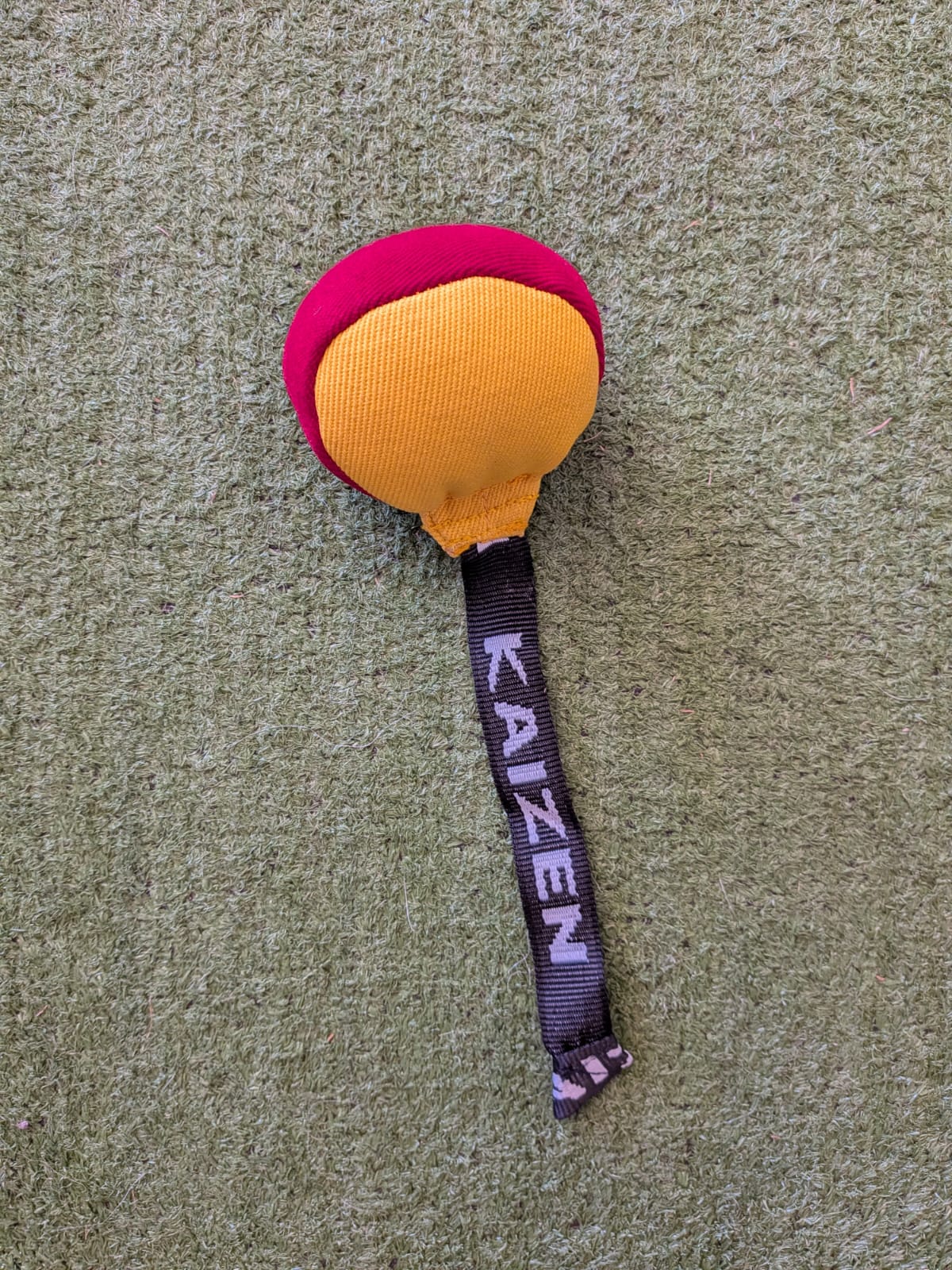 Kaizen Linen Ball on a rope